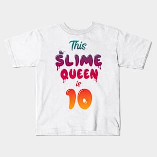 Slime Queen Kids T-Shirt